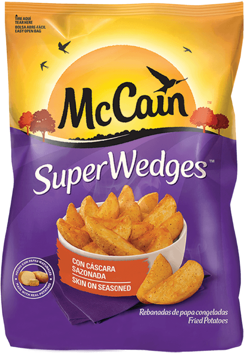 Papas Mccain Fritas Super Wedges - 750gr