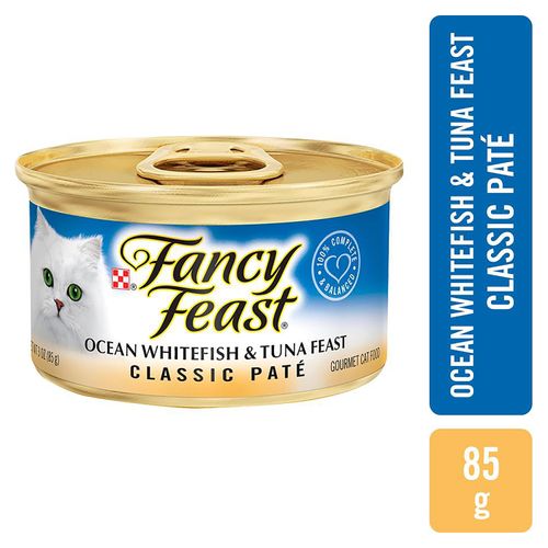 Alimento Húmedo Gato Adulto Purina Fancy Feast Ocean Whitefish & Tuna Feast