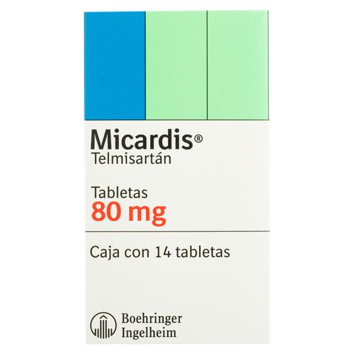 Antihipertensivo Micardis Tabl 80 Mg X 14