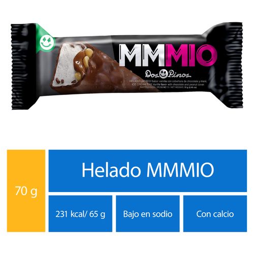 Helado Dos Pinos mmmio vainilla - 70 g