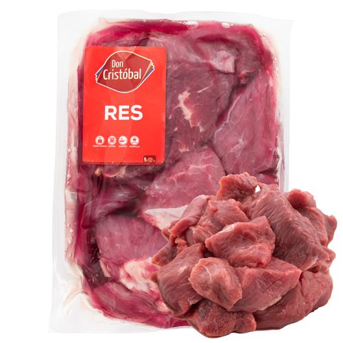 Trocitos De Res Don Cristobal, Empacado, Precio indicado por Kilo