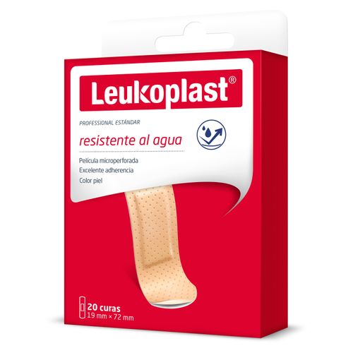 Curita Leukoplast Resistente Al Agua 20 unidades