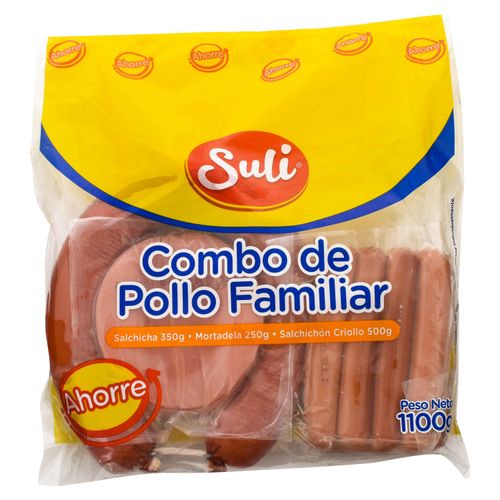 Combo Suli de pollo familiar  - 1100 g