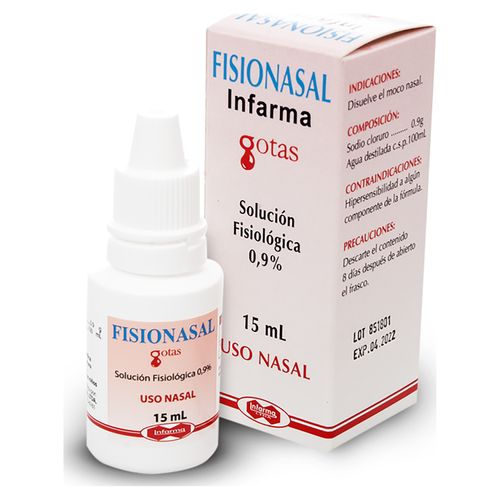 Gotas nasales Fisionasal 0,9% - 15 ml