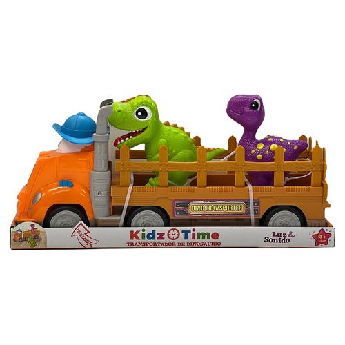 Set Transportador De Dinosaurios Kidz Time. Modelo: 81566