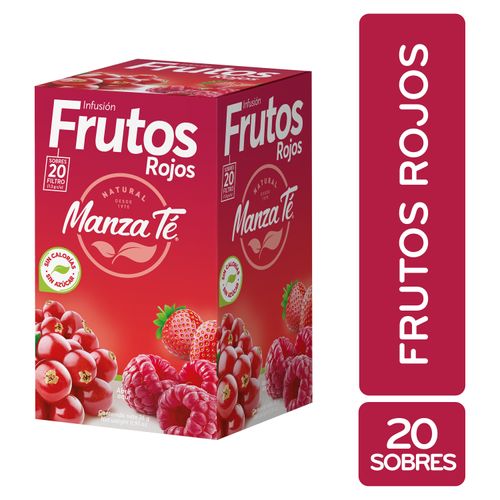 Infusión Manza Té frutos rojos 20 Uds - 26 g