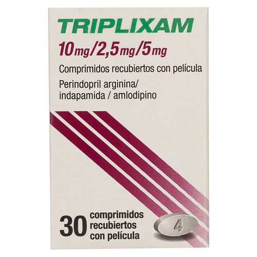 Triplixam 10/2.5/5Mg X30 Tab