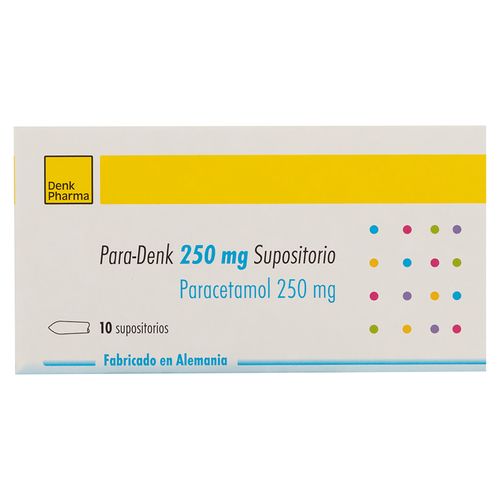 Paradenk 250Mg, Precio indicado por unidad