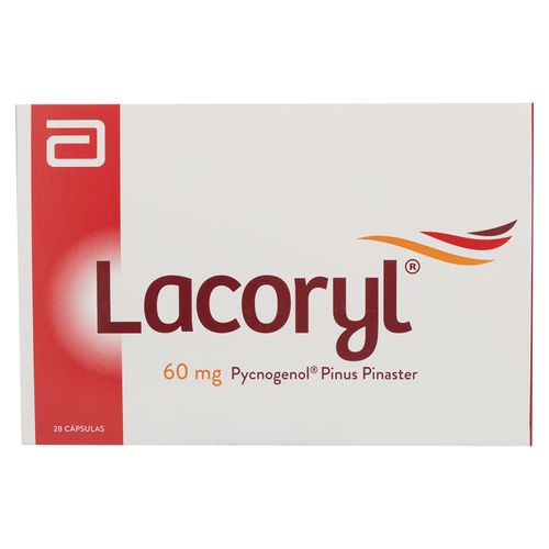 Lacoryl 60Mg, Precio indicado por unidad
