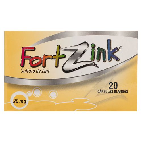 Fortzink 20Mg X20 Cap