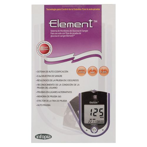 Glucometro Element Pack