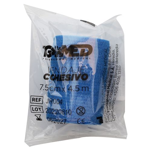 Vendaje Polyflex Azul 7.5X4.5Cm