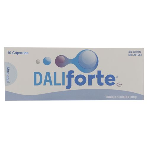 Daliforte 8 mg caja 10 comprimidos - Precio ndicado por comprimido