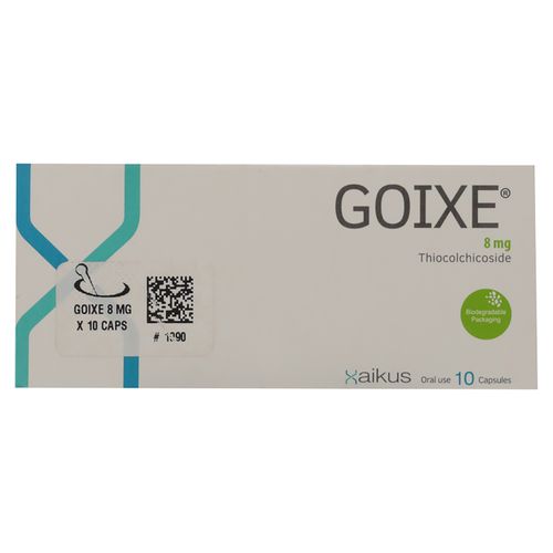 Goixe 8Mg, Precio indicado por unidad