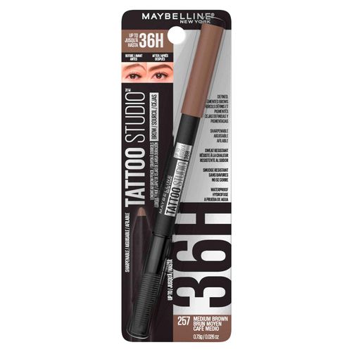 Delineador De Cejas Maybelline Tatttoo Brow -Negro