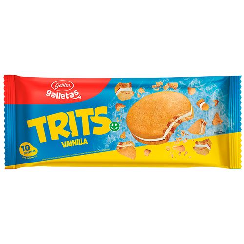 Galleta Trits Vainilla Gallito 320G