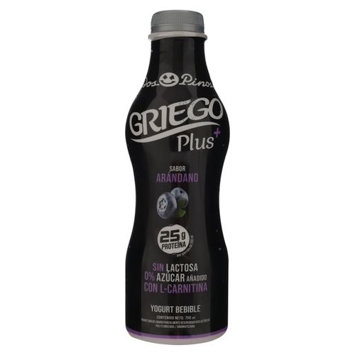 Yogurt griego Dos Pinos arándanos - 750 ml