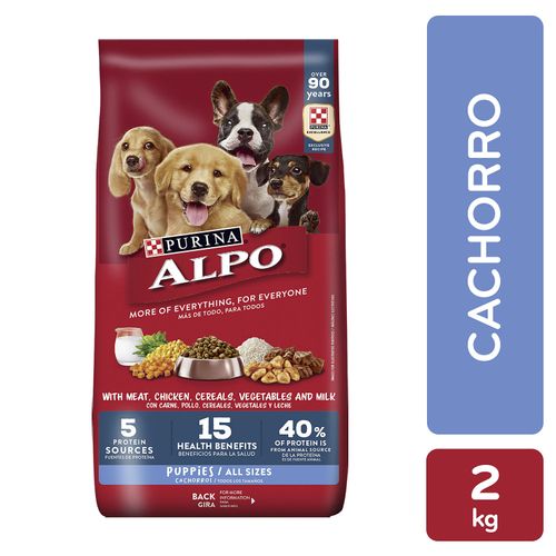 Alimento Perro Cachorro Purina Alpo Todos Los Tamaños 2kg