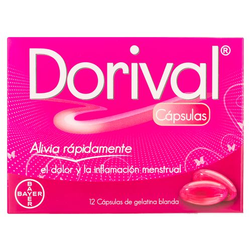 Analgésico y Antiinflamatorio Dorival Liquid Gel -12 cápsulas