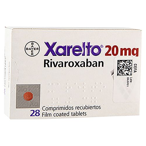 Xarelto 20Mg X28 Comp X Caja