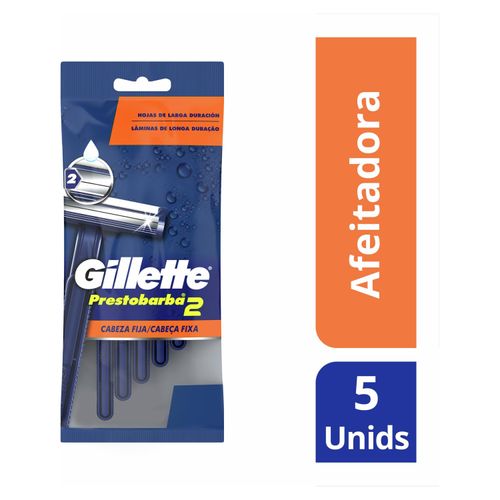 Máquinas Para Afeitar Desechables Gillette Prestobarba2 5 Unidades