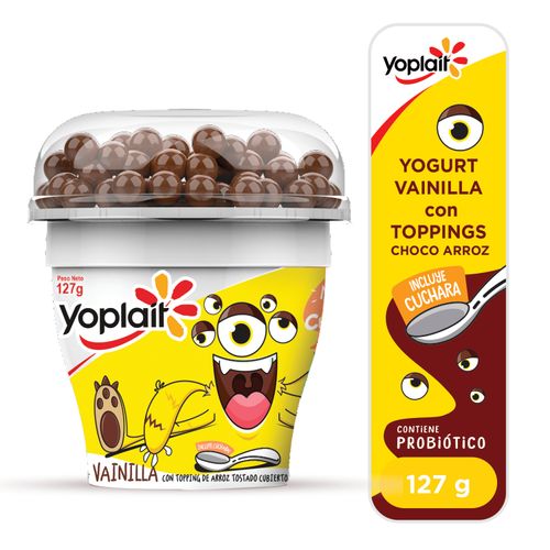 Yogurt Yoplait Líquido Infantil Vainilla Choco Arroz - 127 g