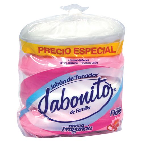 Jabón Jabónito, 4 Pack -70g