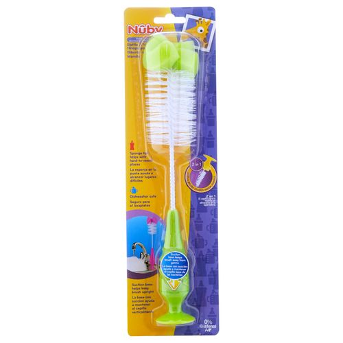 Hisopo Nuby Para Botellas Y Biberones Con Succión