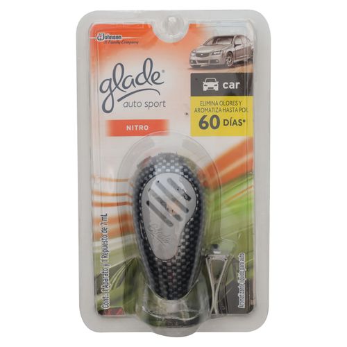 Auto Sport Glade Nitro Aparato - 7Ml