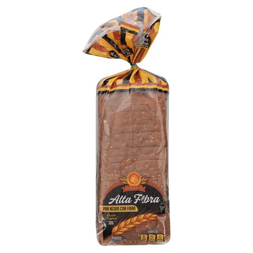 Pan negro Granix de alta fibra - 750 g
