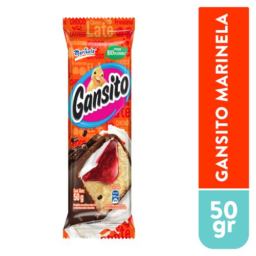 Pastel Marinela gansito 1 Ud - 50 g