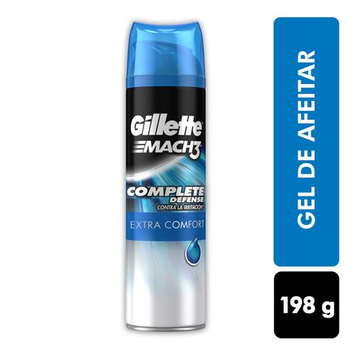 Gel de rasurar Gillette Mach3 Extra Comfort para Usar con rasuradora, 200mL