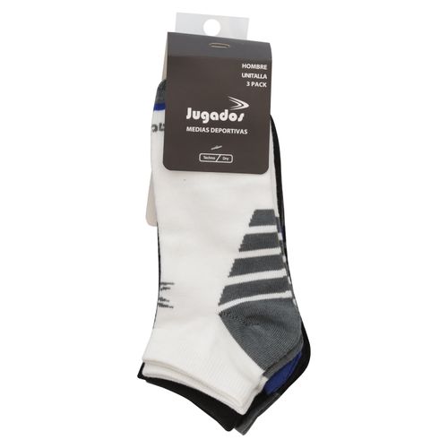 Calceta Para Hombre 3Pack Jugados