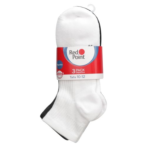 Calcetín Red Pont Deportivo Para Caballero, Surtido Color 3 Pack - Talla 10-12