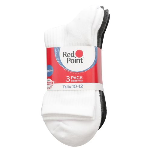 Calcetín Red Pont Deportivo Para Caballero, Surtido Color 3 Pack - Talla 10-12