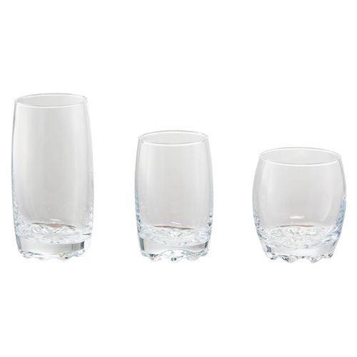Set Vasos Mainstays De Vidrio 12 unidades
