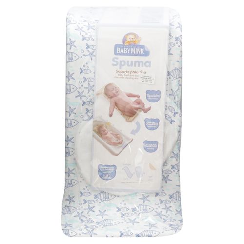 Porta Bebe Baby Mink De Baño Para Tina