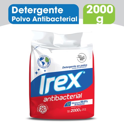 Detergente en polvo Irex Antibacterial - 2000 g