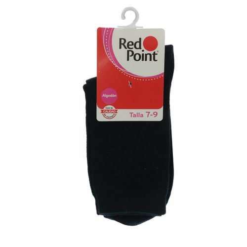 Calcetín Red Point Para Niña, Talla 7-9 Azul