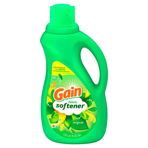 Suavizante Líquido Para Ropa Gain Con Aroma Original -1.53Lt