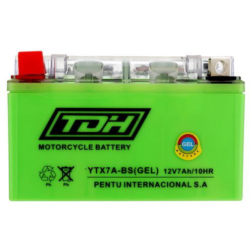 Batería TDH de gel para motos Ytx7Abs