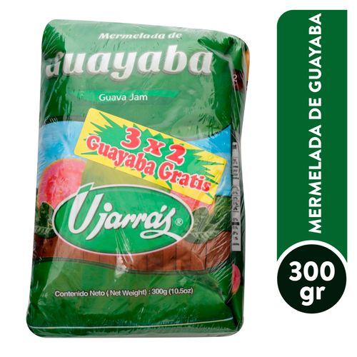 Mermelada De Guayaba Ujarrás 3 Pack - 300g