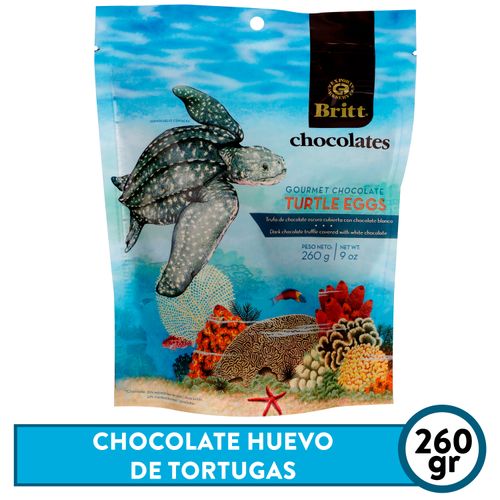 Chocolates Britt huevos de tortuga - 260 g