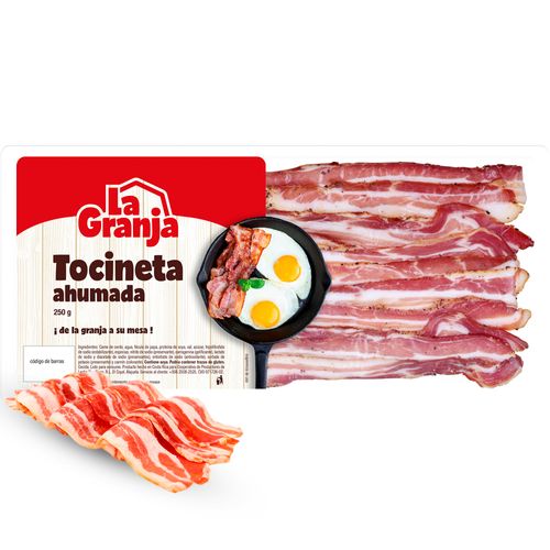 Tocineta Ahumada La Granja - 250 g