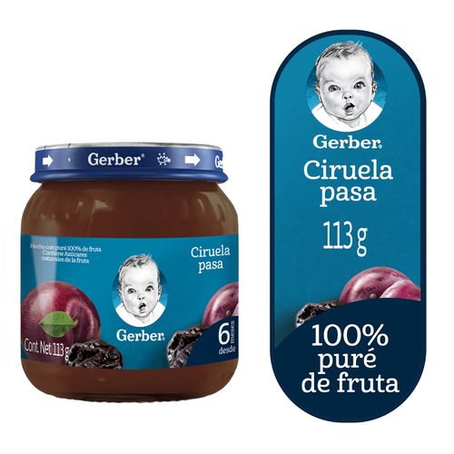 Colado De Ciruela Gerber® Frasco - 113g