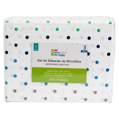 Juego Sabanas Individual Mainstays, Infantil