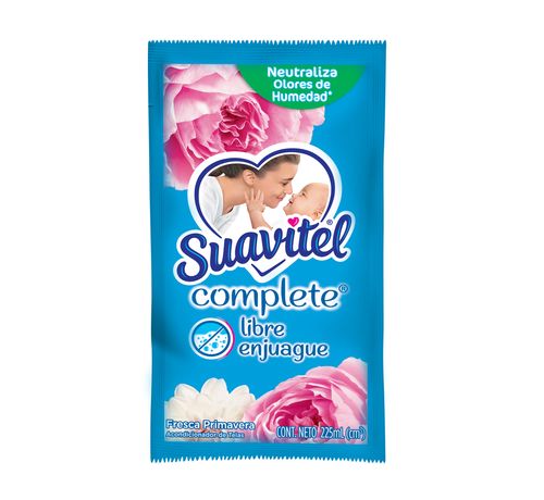 Suavizante De Telas Suavitel Cuidado Superior Fresca Primavera Sachet - 225ml