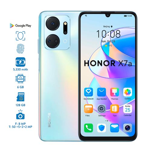 Celular Honor X7A 6Gb 128Gb
