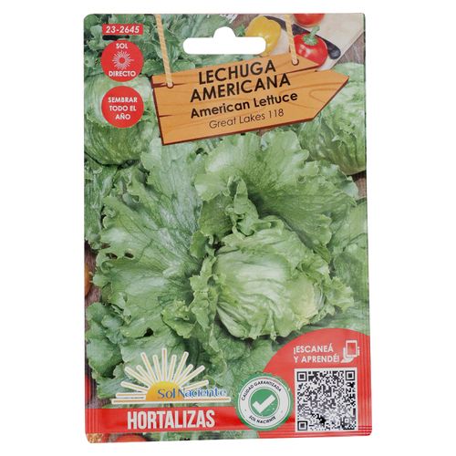Semillas Sol Naciente Lechuga Nabuco