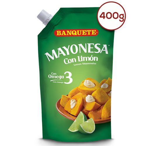 Mayonesa Banquete Limón Doypack - 400g